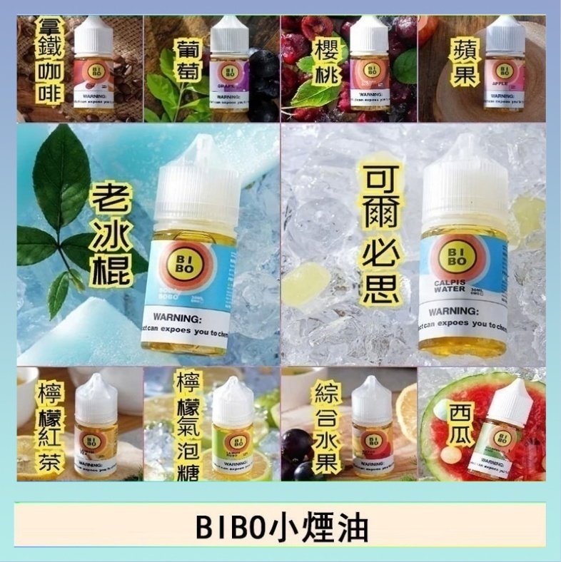 BIBO BIBO經典系列主機小煙油30ML