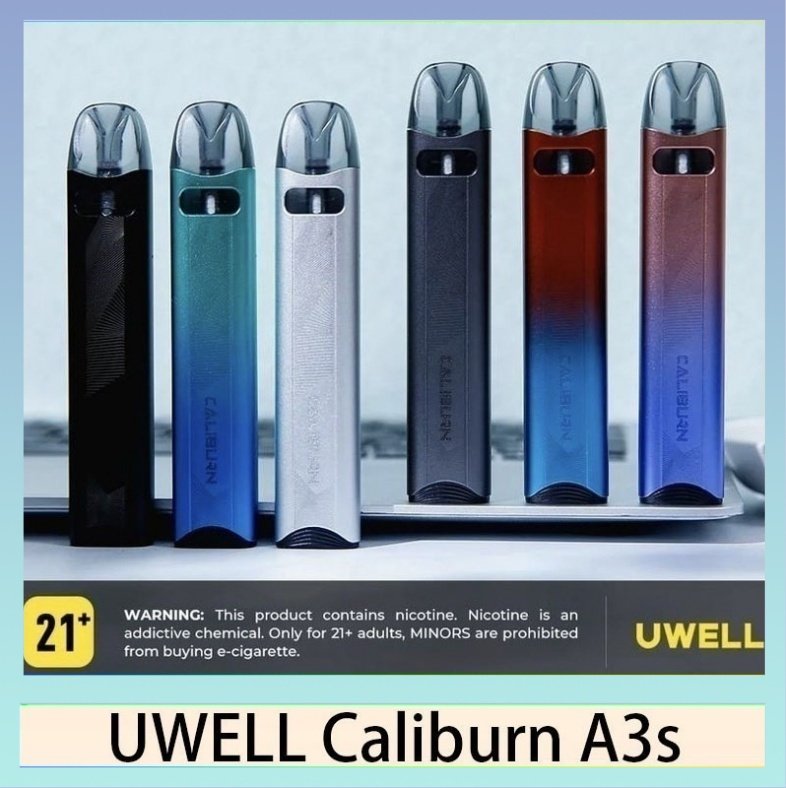 UWELL CALIBURN A3s UWELL Caliburn A3S咖哩棒A3S POD電子煙主機官網評價說明書
